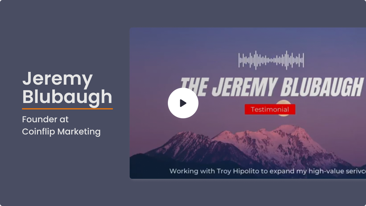 Jeremy Blubaugh - Founder at Coinflip Marketing